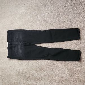 Black jeggings